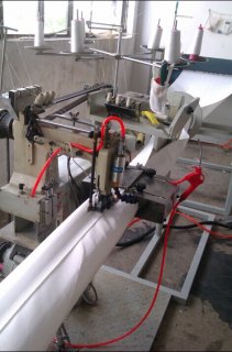 進(jìn)口全自動(dòng)除塵袋生產(chǎn)線